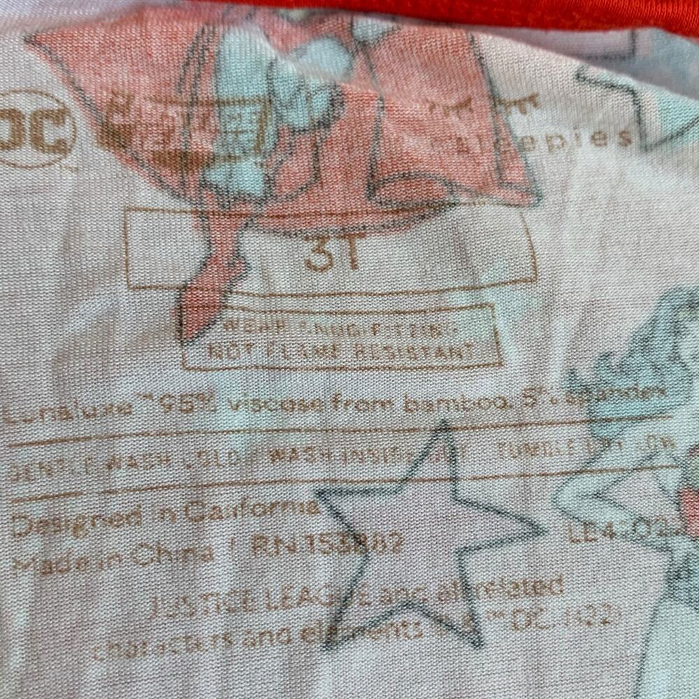 Little Sleepies Marvel Justice League Zippy - Picture 2 of 8